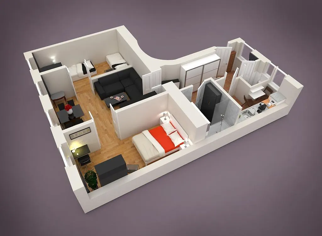 아파트 Wunderschone Altbauwohnung Von 1900 비엔나